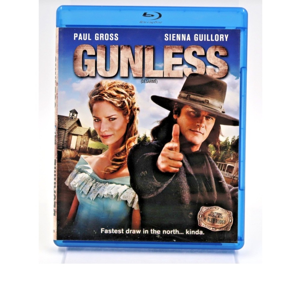 Gunless Blu-ray Paul Gross Sienna Guillory Western Comedy Movie 2010